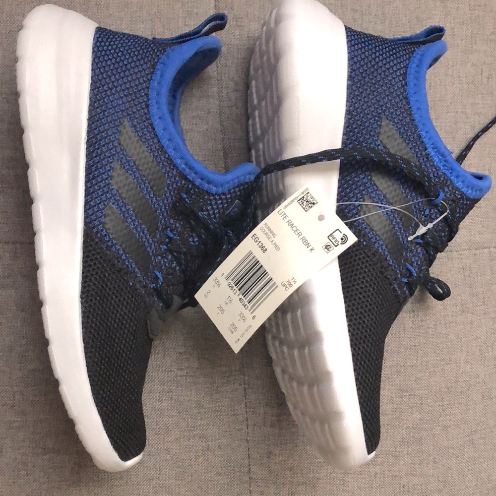 Boys Adidas Lite Racer Shoes